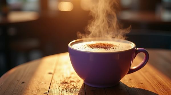 Nein, Ube Latte ist nicht nur ein Trendgetränk